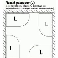 Эстет Gracia 170x94 Silk ФР-00014529 (левый) Image #8