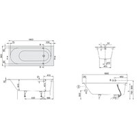 Villeroy & Boch Oberon 160x75 UBQ160OBE2V Image #2