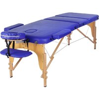 Atlas Sport 60 см складной 3-с деревянный (синий)