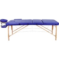 Atlas Sport 60 см складной 3-с деревянный (синий) Image #2