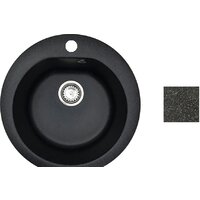 БелЭворс Nika (черный, без сифона) Image #1