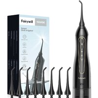 Fairywill F5020E (черный, 7 насадок)