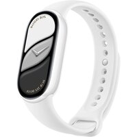 Xiaomi Smart Band 10 (белая керамика, с белым силиконовым ремешком, международная версия)