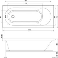 BAS Орион-Pro 170x75 (с каркасом) Image #4