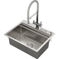 Roxen Stage 560250-60 сатин (c держателем для ножей, двумя коландерами, разделочной доской и дозатором) Image #4