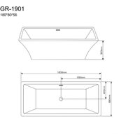 Grossman GR-1901 180x80 (с каркасом) Image #3