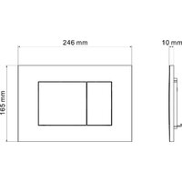 Asten Readle Zentralmodul AR0501-0601CH c кнопкой (хром) Image #13