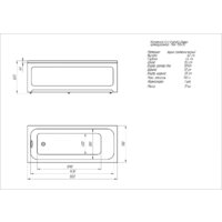 Aquatek Мия 155x70 MIY155-0000001 Image #9