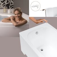 Lauter Sophia 150 21205150 (с ножками, серым подголов, белым лиц. и торц. экраном) Image #7