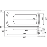 Santek Монако 150x70 (1WH111976) Image #3