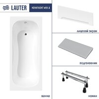 Lauter Sophia 150 21205150 (с ножками, серым подголовником и белым лицевым экраном) Image #2