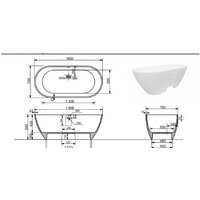 Эстет Miami 160x75 Silk ФР-00014380 Image #6