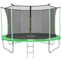 Happy Jump 12ft-i Pro 374 см с внутренней сеткой и лестницей