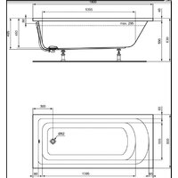 Ideal Standard Hot Line 180x80 K274801 Image #3