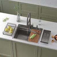 Roxen Stage 560250-60-S текстурный сатин (с держателем для ножей и аксессуарами) Image #1