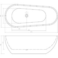 Cerutti Spa Mimi170 CT9671 1700x800x580 Image #7