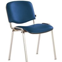 Brabix Iso CF-001 (кожзам, синий)