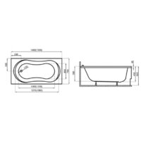 Polimat GRACJA 170x75 с ножками Image #5