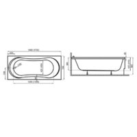 Polimat GRACJA 170x75 с ножками Image #6