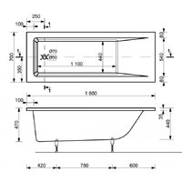 Эстет Дельта 180x70 ФР-00010113 Image #8