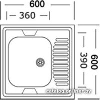 Mixline 310355 (левая, матовая, 0.4 мм) Image #2
