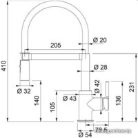 Franke Lina Semi-pro 115.0626.085 (хром/черный) Image #4