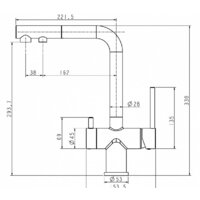 Paulmark Serpentine Se213222-GM (черный/вороненая сталь) Image #20