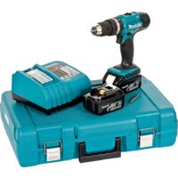 Makita DHP453RFE (с 2-мя АКБ, кейс)