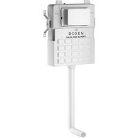 Roxen для приставного унитаза Attach с кнопкой смыва 968403 (брашированное золото) Image #3