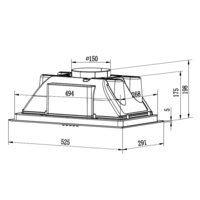 Krona Ameli Light 600 Inox PB (нержавеющая сталь) Image #12