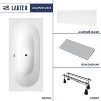 Lauter Ava 150 21208050 (с ножками, серым подголовником и белым лицевым экраном) Image #2