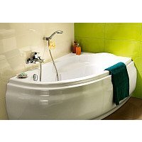 Cersanit Joanna 150x95 L WA-JOANNAx150-L-W (с ножками и экраном) Image #3