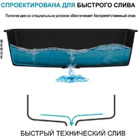 Berge BR-5750 + смеситель AM.PM Like Like F8005022 (черный) Image #11