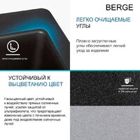 Berge BR-5750 + смеситель AM.PM Like Like F8005022 (черный) Image #9