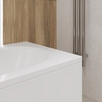 Lauter Ava 150 21208050 (с ножками, лицевым экраном белого цвета и сифоном 21Y11022 белый) Image #20