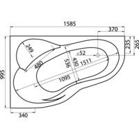 Santek Ибица XL 160x100 L (1WH112036) Image #3