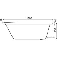 Santek Ибица XL 160x100 L (1WH112036) Image #2