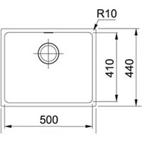 Franke Sirius SID 110-50 125.0443.353 (оникс) Image #2