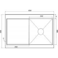 Wisent WS-36550B-L/GER013 (с сифоном, дозатором и коландером) Image #17