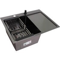 Wisent WS-36550B-L/GER013 (с сифоном, дозатором и коландером)