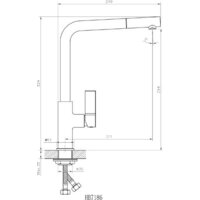 Haiba HB70501 (хром) Image #2