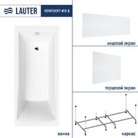 Lauter Aurora 180x80 21010080 (с каркасом, лицевым и торцевым экранами)