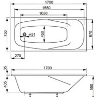 VagnerPlast Aronia 170х75 Image #3