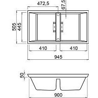 Elleci Dogma 100 Slim Black K86 EKD1008686MSLM (standard SIR) Image #2