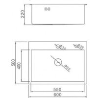 Wisent WS-36050D/GER013 (с сифоном, дозатором и коландером) Image #15