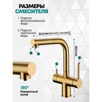 Grocenberg GB4097 (золото матовый) Image #4