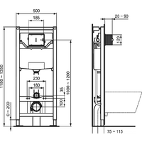 Ideal Standard Prosys Frame 120 M R020467 Image #2