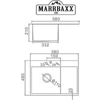 MARRBAXX C5848L-R C5848L-MR (сатин) Image #7