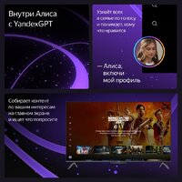 Яндекс ТВ Станция Бейсик с Алисой 55 YNDX-00076 Image #8