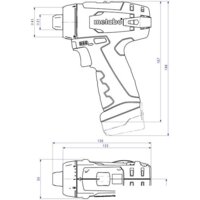 Metabo PowerMaxx BS Basic 600984500 (с 2-мя АКБ, кейс) Image #3